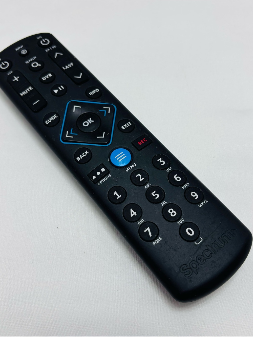 Black TV Remote Control -